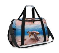 Oceans Sea Turtles Travel Duffel Bag for Girls Boys Women Men Turtles Weekend Overnight Bag Shoulder Tote Luggage Handbag for Travel Sports Gym
