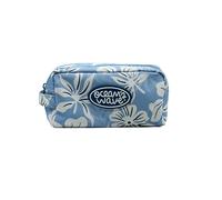 Ocean's Wave - Toiletry Bag for Large Items - Measures 10 x 23 x 12 cm - Travel Toiletry Bag with 1 Zip, 2 Compartments and Side Handle - Unisex Design, Blue, Bora Bora - Blue