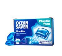 OceanSaver Plastic Free Non-Bio Laundry Eco Caps - Ocean Mist - 30 Washes