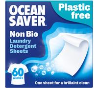 OceanSaver Plastic Free Non-Bio Laundry Eco Sheets - Ocean Breeze - 60 Washes