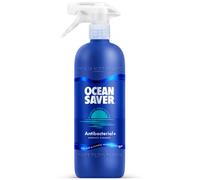 OceanSaver Vivomer® Refillable Cleaning Spray - UK’s Only Plastic Free & Home Compostable Bottle| Powerful Antibacterial+ Formula | Plant Based & Sustainable | Sea Mist & Coastal Wildflowers Scent