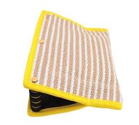 oceanside Dog Bite Wedge, Portable Dog Bite Pillow with Handles, Interactive Jute Biting Pillow for Play & Obedience Exercises