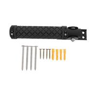 Oceanside Door Handle for Elderly, Flip Up Grab Assist Handle, Folding Car Door Handle for Doorway, Outdoor Stairs, Bathroom, Toilet (Black)