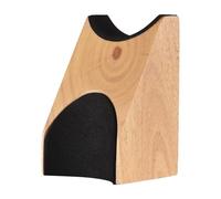 Oceanside Guitar Neck Rest, Anti Slip Beech Wood Neck Holder, Ergonomic Guitar Neck Cradle Support Pillow for Guitars, Basses, Ukulele, Mandolin, Banjo