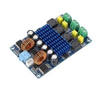 Oceanside Power Amplifier Board, Dual Channel Auto Boost Amplifier Module, Digital Stereo Amp Board for Home, Theater