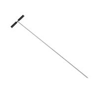 Oceanside Soil Probe, Stainless Steel Soil Test, 32 to 48 Inch Adjustable, T Handle Soil Probe Rod for Septic Tank, Pipe & Utility Locating