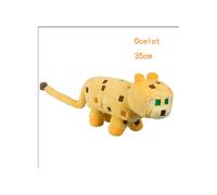 (Ocelot-35cm) Minecraft Plush Teddies Stuffed Soft Hug Toys Game