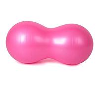 OCENCO 90x45cm Yoga Bal, Pilates Peanut Fitness Ball Yoga Balance Ball, Anti-burst Exercise Ball, for Pregnancy Birth Exercise, Physical Therapy, Child Traning