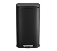 Ochama 30L KitchenRubbish Bin with Soft-Close Lid and Inner Bucket, Black