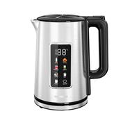ochama Electric Kettle 1.7L 2100W, Double-Wall Stainless Steel, Keep Warm, Anti-Scald, 6 Functions, LED Color Display