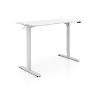 ochama Electric Standing Desk - Height Adjustable Desk, 70kg Load-bearing Capacity Sit Stand Desk, Instant Operation, Durable Steel Panel with Aluminum Alloy Rods - For Home/Office, Computer/Study/Wor