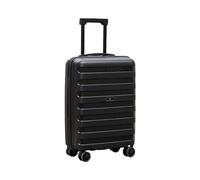 ochama×J.ZAO Aviator Suitcase Men's and Women's Trolley Case 20-inch Travel Case Boarding Case Password Case Student Carbon Black