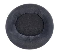 Ochama Ochama Donut Dog Crate Bed， Plush， Calming Pet Bed with Removable， Washable Cover， Dark Gray， 120 x 20 cm