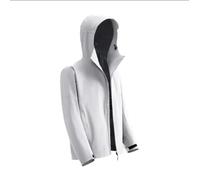ochama [Pangolin 500 Series] Stretch Jacket Single-layer Hard Shell Jacket Unisex Glacier Gray XS