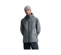 ochama [Pangolin Jacket Basic Edition] Three-in-one heavy rain waterproof men's and women's rock gray M