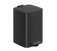 Ochama x SONGMICS 20L Trash Can, Kitchen Garbage Can, Soft Close and Stays Open, Black