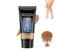 O'CHEAL No Transfer Leg Makeup Cream, Body Coverage Perfector Waterproof, Waterproof Full Coverage Body Concealer, Sweatproof Long Lasting Leg Cream for All Skin Types (Dark, 1PC)