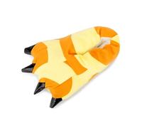 OCHENTA Slippers Unisex Animal Fantasy Plush Slippers Paw Cosplay Giraffe M(Adult 35-39)