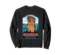 Ochoco National Forest Oregon Steins Pillar Retro Art Sweatshirt