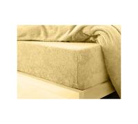 (Ochre , Double) Teddy Extra deep Fleece Fur Fitted Bed Sheet
