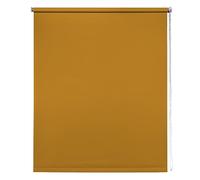 B&Q Thermal Blackout Roller Blind – Ochre 115cm x 165cm Drop – Inside/Outside Recess Fit