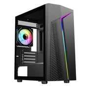 OCHW Black micro RGB Gaming PC, Ryzen 5500 • RTX 4060 8GB Graphics Card • 16GB 3200MHz DDR4 • 1TB NVME SSD • 600W PSU • Gaming Case • WIFI • Windows 11 Pro