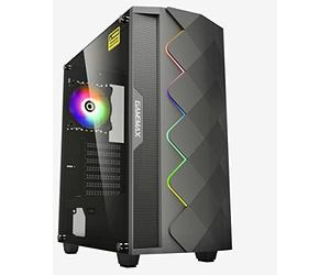 OCHW Diamond RGB Ultra Fast Home Office Gaming PC Desktop Computer AMD Ryzen 5 5600G 4.4Ghz 12 Threads ATI Radeon HD Graphics USB 3.0 120GB SSD 8GB DDR4 Wifi Windows 11 Pro
