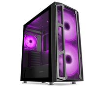 OCHW F15 Mesh RGB Ultra Fast Family Home Office PC Desktop Gaming Computer AMD A8 9600 Quad Core Cpu ATI Radeon HD R7 Graphics USB 3.0 600W PSU 1TB HDD 8GB DDR4 Ram 300Mbps WIFI Windows 10 Pro