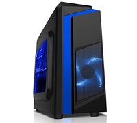 OCHW F3 Blue Ultra Fast Gaming PC AMD A8 9600 Quad Core 4.20GHz ATI Radeon HD R7 Graphics 8GB DDR4 1TB HDD WiFi Windows 10 PRO (8GB DDR4, 240GB SSD)