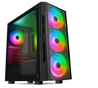 OCHW Flash RGB Home Office Gaming PC Computer Intel Pentium G6405 Dual Core 4.1GHz Intel UHD Graphics 610 16GB DDR4 120GB SSD HDD WiFi Windows 11 Pro
