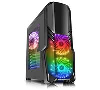OCHW Geforce RGB Ultra Fast Gaming PC AMD Athlon 3000G Quad Threads ATI Radeon HD Vega 3 Graphics 8GB DDR4 2400MHz 1TB Hard Drive 300MPS WiFi Windows 10 PRO