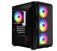 OCHW Icon Ultra Fast Gaming PC Desktop Computer AMD Ryzen 3 3200G 4.0Ghz Quad Core ATI Radeon HD Vega 8 Graphics USB 3.0 120GB SSD 32GB DDR4 Wifi Windows 11 Pro