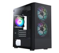 OCHW Level 4 Back Gaming PC, Ryzen 3200g Quad Core • Radeon HD Graphics • 8GB 3200MHz DDR4 • 120GB SSD • 600W PSU • Gaming Case • WIFI • Windows 11 Pro