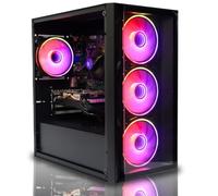 OCHW Lucid RGB Ultra Fast Gaming PC Desktop Computer AMD Ryzen 5 7600 5.1GHz 12 Thread AM5 ATI Radeon HD Graphics USB 3.0 1000GB SSD 32GB DDR5 Wifi Windows 11 Pro