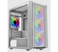 OCHW Luna White RGB Ultra Fast Gaming PC Desktop Computer AMD Ryzen 5 5600G 4.4Ghz 12 Threads ATI Radeon HD Graphics USB 3.0 480GB SSD 32GB DDR4 Wifi Windows 11 Pro