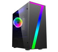 OCHW Seven RGB Ultra Fast Gaming PC Desktop Computer AMD Ryzen 5 4600G 4.2Ghz 12 Threads ATI Radeon HD Graphics USB 3.0 480GB SSD 32GB DDR4 Wifi Windows 11 Pro