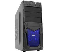 OCHW Ultra Fast Gaming PC - AMD A8 9600 Quad Core @ 4.20GHz, ATI Radeon HD R7 Graphics, 8GB DDR4 2400MHz RAM, 1TB Hard Drive Vanquish Red Case, WiFi Windows 10