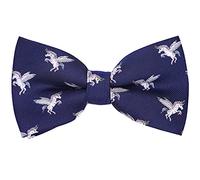 OCIA Boys Dinosaur Animal Pattern Pre-Tied Bowtie Toddler Kids Adjustable Bow Tie (Unicorn)