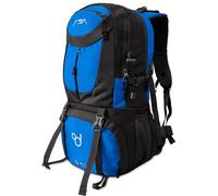 OcioDual Hiking Backpack, 50 Litres, Waterproof and Lightweight, Multiple Pockets, Ideal for Travel, Mountain, Camping, Outdoor, Ultralight, for Men and Women, blue, 50L, Rucksack