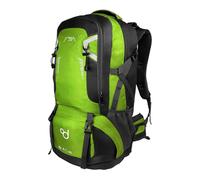 OcioDual Hiking Backpack 60 Liters, Trekking Backpack, Mountain and Camino de Santiago, Multifunctional, Lightweight, Men's Backpacks for Camping, Nordic Walking, Survival (Green)