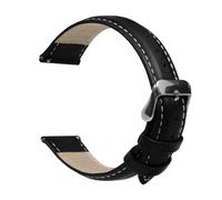 OcioDual Leather Watch Straps Quick Release Compatible with 18mm 20mm 22mm Universal Models Smart and Traditional Watch Replacement Unisex, 20mm, Leather