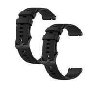 OcioDual Silicone Watch Straps, Quick Release, Compatible with Universal Models 20mm-22mm-18mm, Replacement for Smart and Traditional Watches, Unisex, 20mm, Silicone, No Gemstone