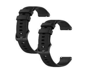 OcioDual Silicone Watch Straps, Quick Release, Compatible with Universal Models 20mm-22mm-18mm, Replacement for Smart and Traditional Watches, Unisex, 20mm, Silicone, No Gemstone