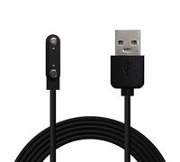 OcioDual USB Magnetic Charging Cable 2-Pin Pitch 7.62 mm Black for Smartwatch