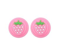 OCity Thumb Stick Grip Cap Joystick Cover for Nintendo Switch Switch Lite Controller Thumbstick Case Colorful Strawberry 2PCS Pink