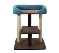 OCKULT 3-Level Cat Tree,Cat Tower Activity Centre Cat Tower with Scratching Posts,Cat Apartment for Kittens, Cats and Pets