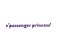 OCKULT Passenger Princess Car Mirror Stickers,Cute Girly Vinyl Decals,Car Mirror Stickers,Waterproof & Stylish Car Accessories,Car Accessories,for Women & Girls Car Decoration