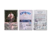 Ockxin A Set Of 3 90s Melanie Poster Martinez Album Music Cover Poster Wall Art Canvas Posters Room Decorative Aesthetic Poster Print Decor Posters 08x12inch(20x30cm)-3pcs Style