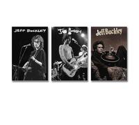 Ockxin A Set Of 3 Jeff Buckley Poster Singer Music Vintage Cover Poster Wall Art Canvas Posters Room Decorative Aesthetic Poster Print Decor Posters 08x12inch(20x30cm)-3pcs Style