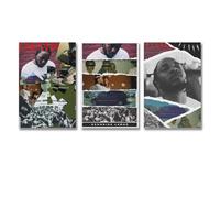 Ockxin A Set Of 3 Kendrick Lamar Poster Rapper Vintage Collage Art Cover Poster Wall Art Canvas Posters Room Decorative Aesthetic Poster Print Decor Posters 08x12inch(20x30cm)-3pcs Style